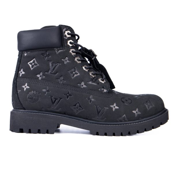 Louis Vuitton x Timberland co-branded Martin boots "black"