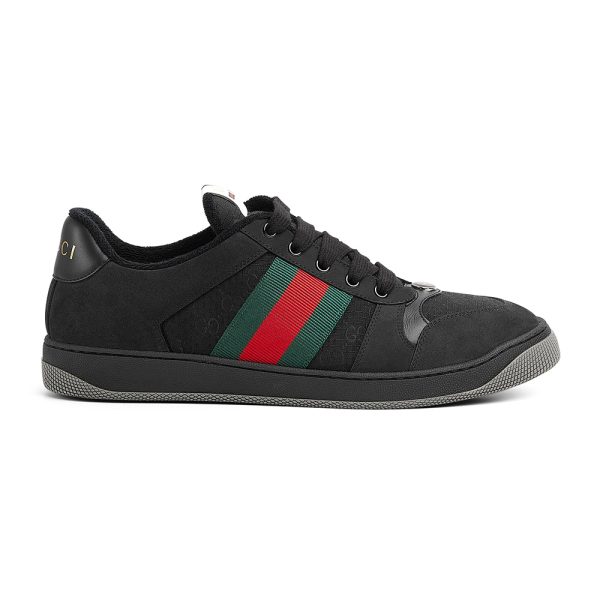 Gucci GG Screener 'GG Canvas - Black Green Red'