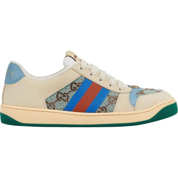 Gucci Screener Sneaker 'Brown Blue Red'