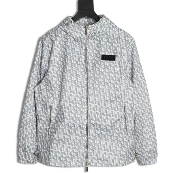 Dior all over print presbyopia hooded jacket