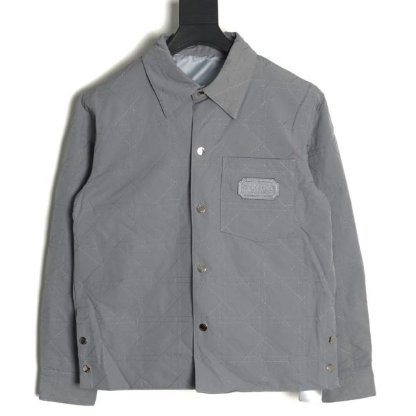 Dior Check Shirt Jacket