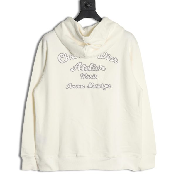 Dior embroidered hoodie
