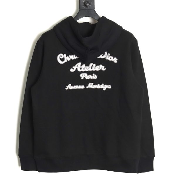 Dior embroidered hoodie TSK1