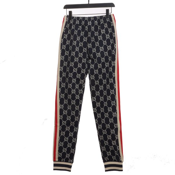 Gucci all-over jacquard trousers