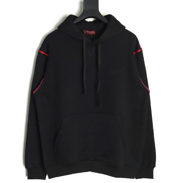Gucci Black Web Hoodie