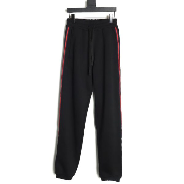Gucci Black Web Trousers