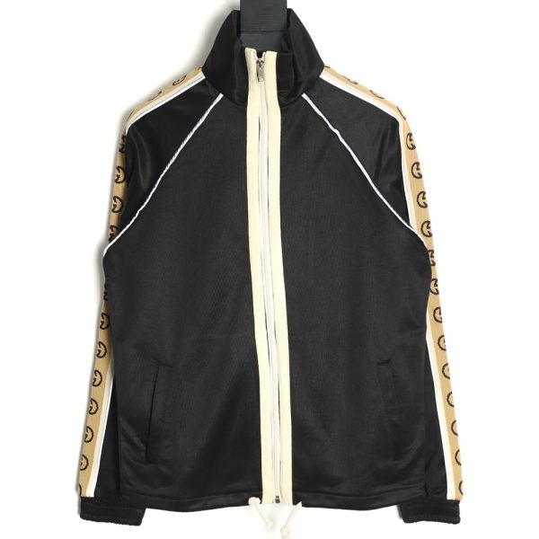 Gucci classic side double G reflective tape jacket