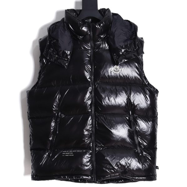 Moncler X FRGMT joint hooded down vest