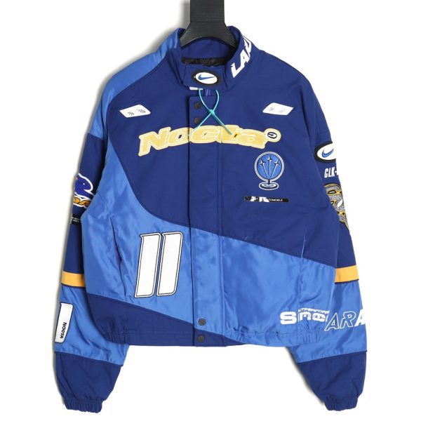 Nike & NOCTA L'ART joint letter print pattern casual jacket