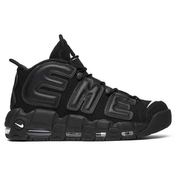 Supreme x Air More Uptempo 'Black'