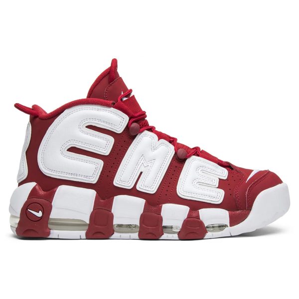 Supreme x Air More Uptempo 'Red'