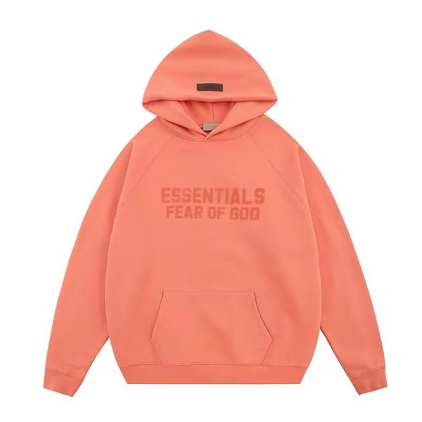Fear of God Essentials Hoodie 'Coral'