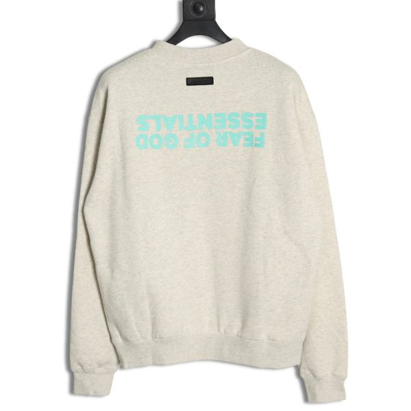 Fear of God Inverted Letters Crew Neck Sweatshirt