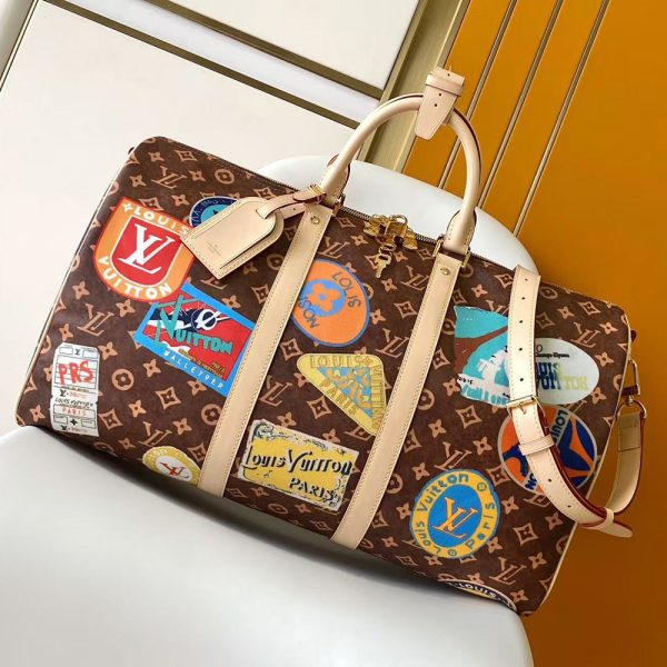 Louis Vuitton Keepall Bandouli??re 50 Travel Bags M15042 50*29*23cm