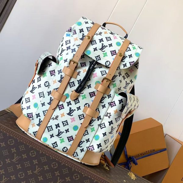 Louis Vuitton Christopher MM Vanilla Bags M25240 48*41*13cm