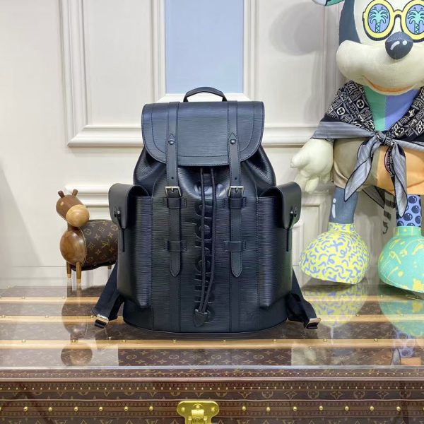 Louis Vuitton & Supreme Christopher Backpack Bags M41709 38*44*21cm