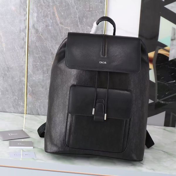Dior Motion Black Backpack 1MOBA06 41.5*28.5*15cm