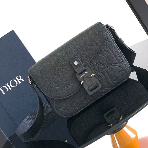 Dior Small Saddle Messenger Bag with Flap PO049L 23*17.5*6cm