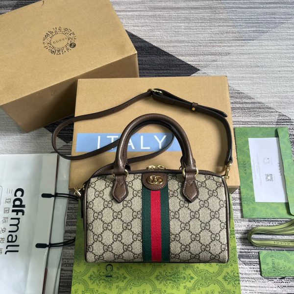 Gucci Ophidia small boston bags 772053 14*21.5*11.5cm
