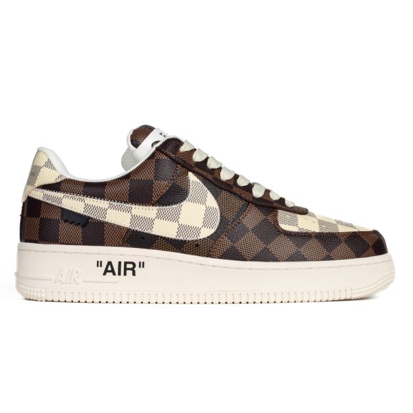 Louis Vuitton & Nike Air Force 1 Virgil Abloh 'Damier'